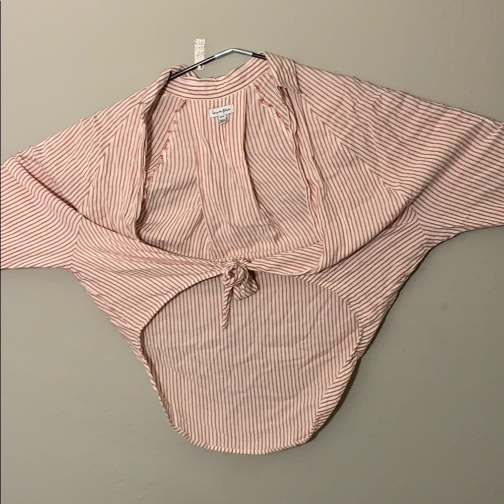 💗🔥 Love, Fire Front Tie Shirt ❤️🔥